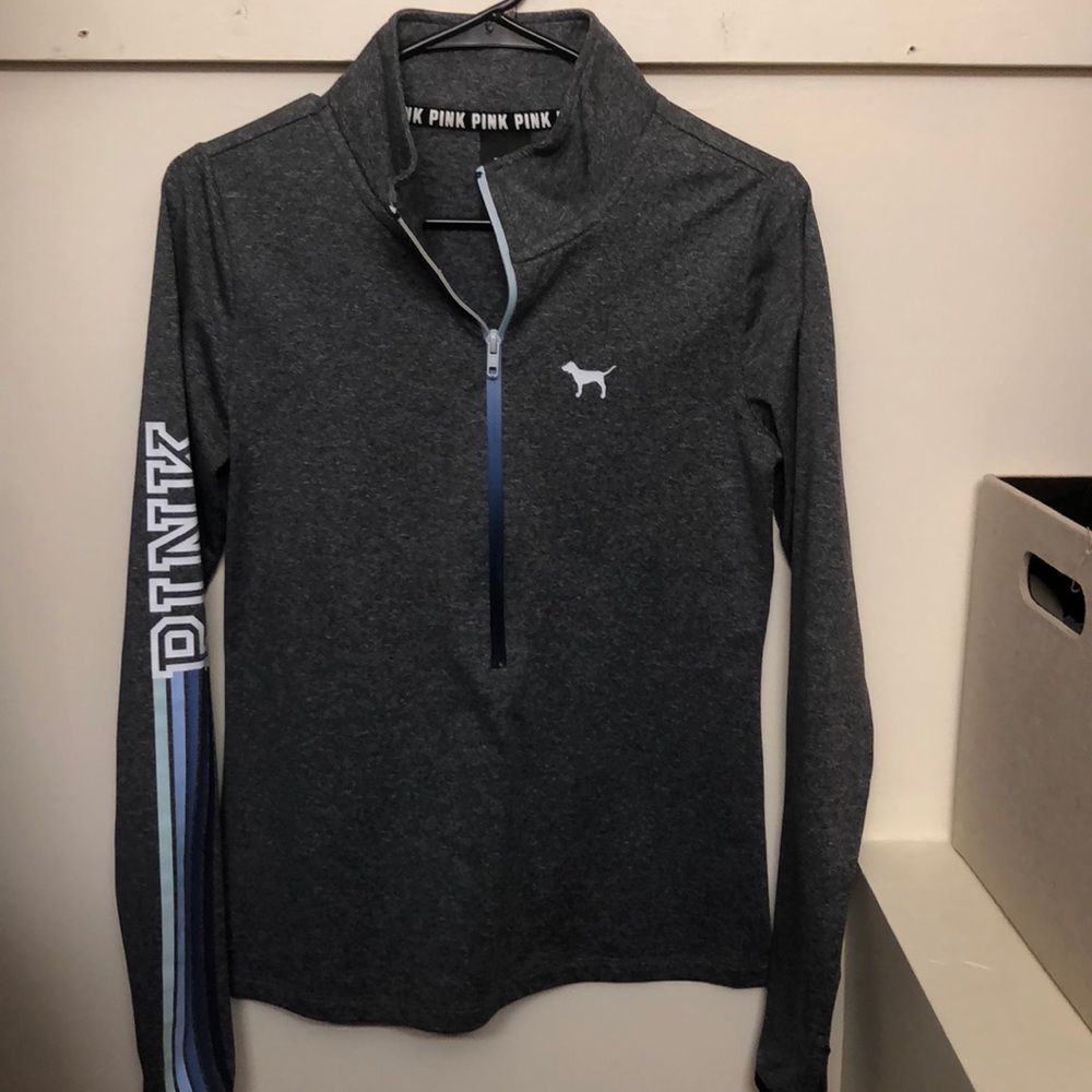 PINK Half Zip Sweatshirt